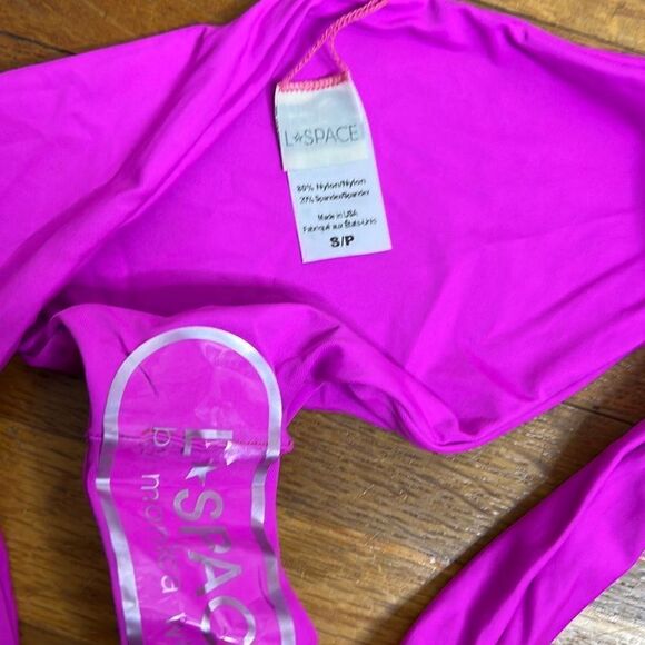 L*Space Sandy Bikini Bottoms Pitaya Size Small - Picture 4 of 8